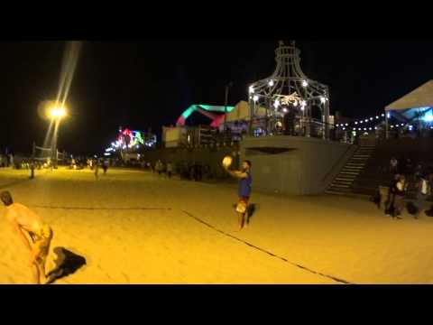 Top Shots From Santa Monica Pier Volleyball