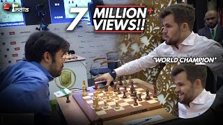 The game that made Magnus Carlsen the World Rapid Champion 2019