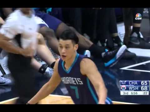 Jeremy Lin splash on John Wall
