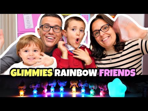 APERTURA TUTTI INSIEME: Glimmies Rainbow Friends collezione