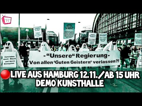 Hamburg - Demo Kunsthalle - 12.11.2022 - Komplettstream
