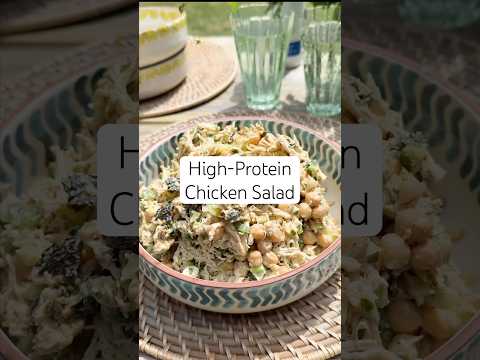 High-Protein Chicken Salad (High-Protein Recipe!) #chickensalad #highprotein