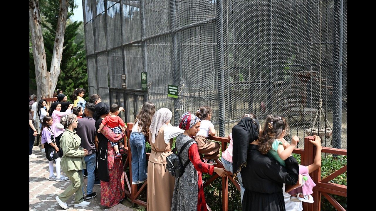 BÜYÜKŞHİR’İN DOĞA PARKI BAYRAMDA 28 BİN ZİYARETÇİYİ AĞIRLADI