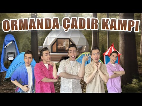 Gen Z 2 Sezon 4 Bölüm   Çadırda 24 Saat Geçirmek Orman Kampı #metekayagil @metekayagil