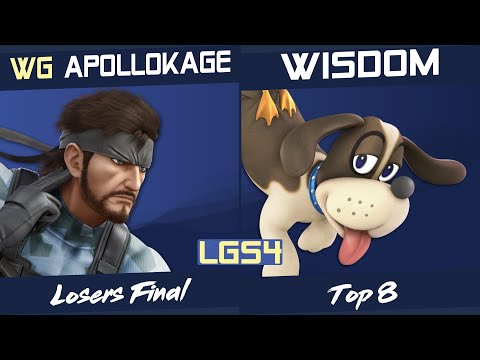 LGS4 - ApolloKage (Snake) Vs. Wisdom (Duck Hunt) - Losers Finals - SSBU