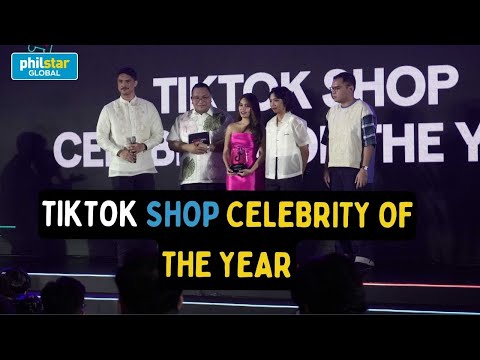 Ivana Alawi receives Tiktok Shop Celebrity of the Year award