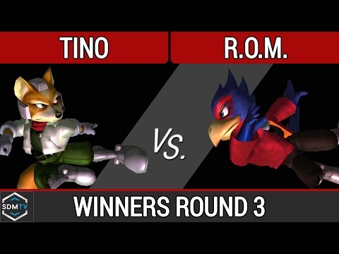SDSU Biweekly 56 - B2S | Tino (Fox) vs. R.O.M. (Falco) - SSBM WR3 - Smash Melee