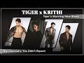 TIGER X KRITHI Stunning Falguni Shane Shoot BTS