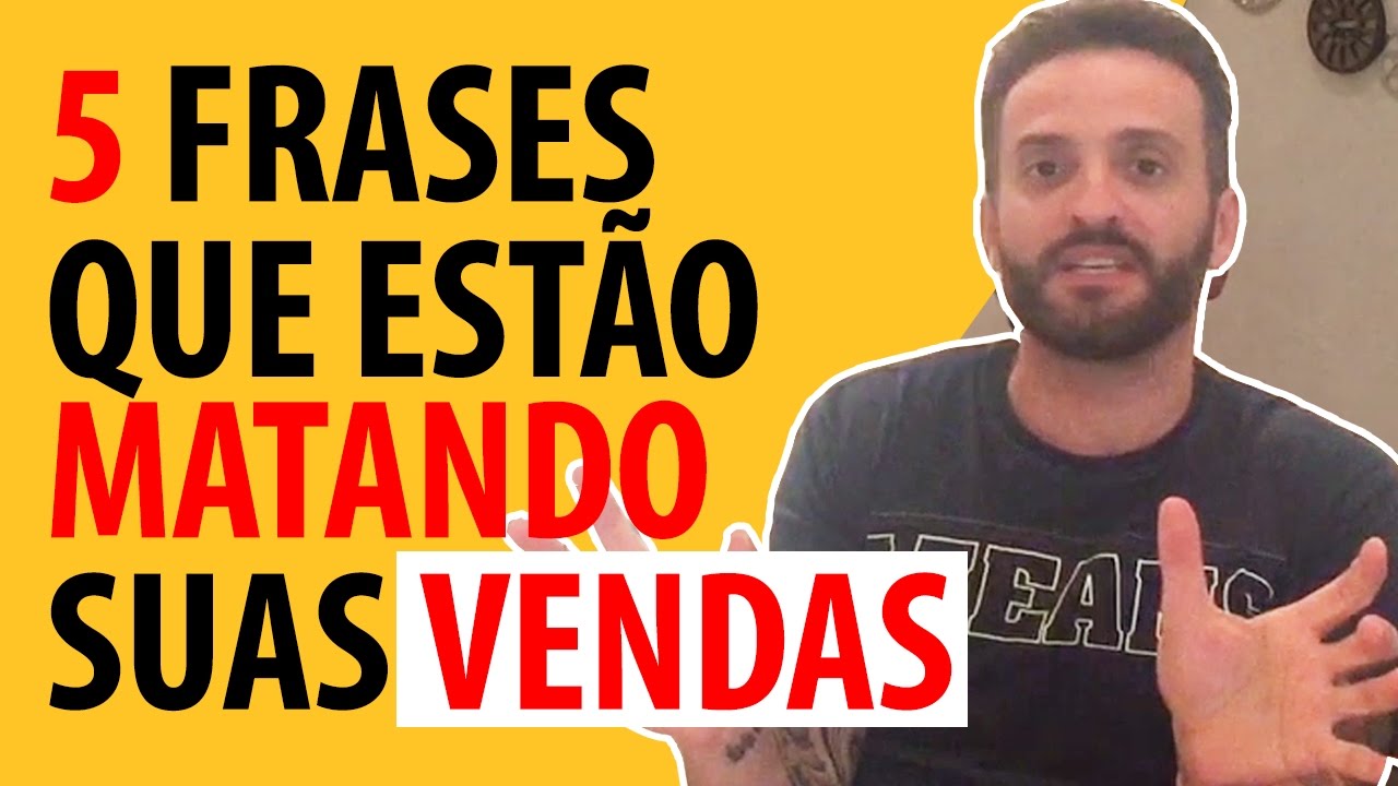 5 frases que estão MATANDO suas vendas | Guilherme Machado