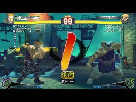 ACE E I RI N (Guile) vs ProudStrawberry (Gouken) - AE2012 Ranked Match *720p HD*