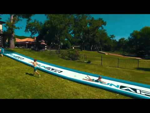 FunAir Super Sweet Slide - 100 foot Slip N Slide action!