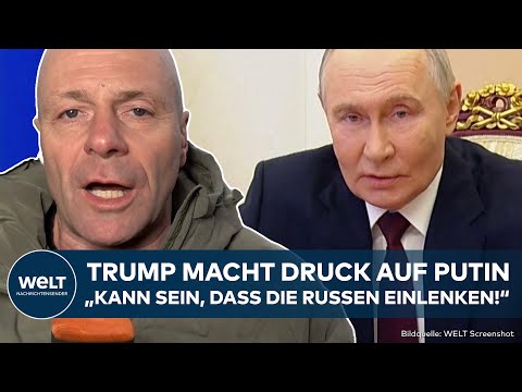 KRIEG IN UKRAINE: Donnerschlag! Putin gibt nach! Russland bei Frieden zu Kompromiss mit USA bereit