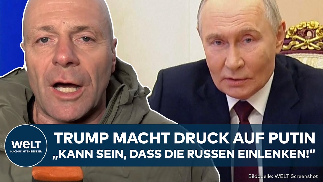 KRIEG IN UKRAINE: Donnerschlag! Putin gibt nach! Russland bei Frieden zu Kompromiss mit USA bereit