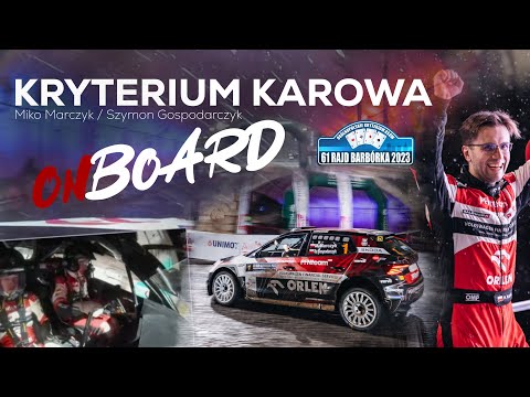 Onboard | Wygrana w Kryterium Karowa 2023 | Miko Marczyk / Szymon Gospodarczyk