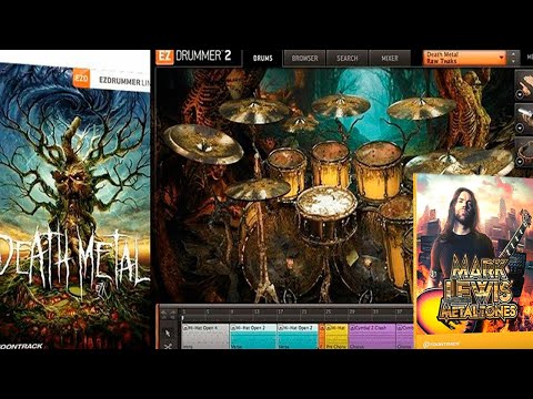 Mark Lewis Metal Tones EZmix Pack | Toontrack + Death Metal EZX | Toontrack (NO TALK)