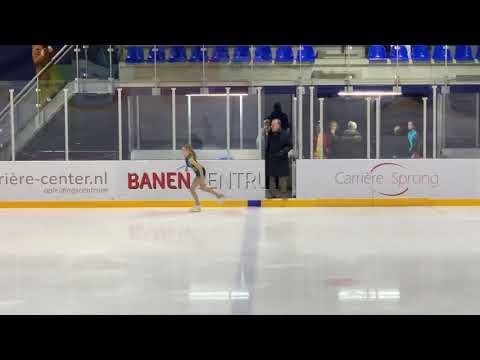 Sam van der Kooi - KNSB CUP 3 Leeuwarden 20 januari 2019 - Advance Novice - lange kür