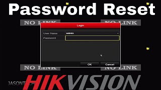 How To Reset Lost Password On The Hikvision NVR / DVR Recorder