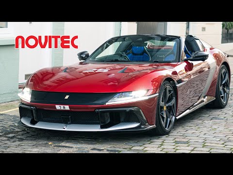 영국 최초 노비텍 페라리 12실린더 스파이더 - F1 배기음!