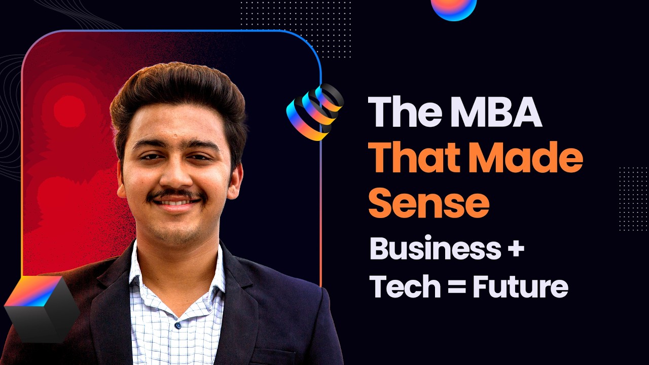 Why I Rejected Other Colleges for MBA in Technology Management - Business + AI + Management = FUTURE
