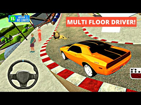 Multi Floor Garage Driver Ep2 - Car Game IOS Gameplay
