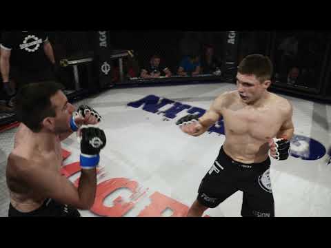 Aggrelin 27 - Christian Mach (Fight Fusion Regensburg) vs Bernd Nikolaus (Extreme Academy Haßfurth)