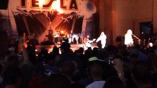 Tesla I Wanna Live live August 4, 2013