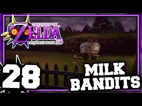 The Legend of Zelda: Majora's Mask - Part 28 - MILK BANDITS (Nintendo 3DS Playthrough)