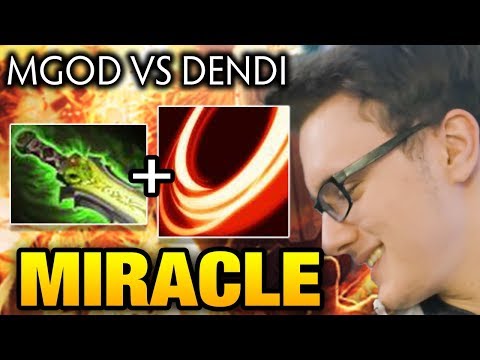 Miracle- vs Dendi - Ethereal Blade + Blade Fury Dota 2