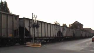 preview picture of video 'Norfolk Southern coal train southbound Sunbury, Pa.'