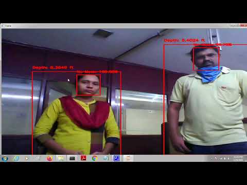 Face mask detection and Social Distance detection using Artificial Intelligence