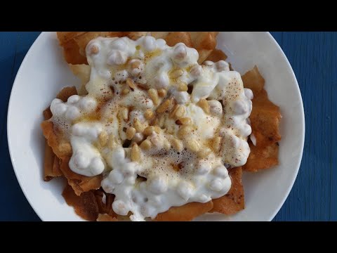 Fatteh with Chickpeas - Lebanese recipes in English