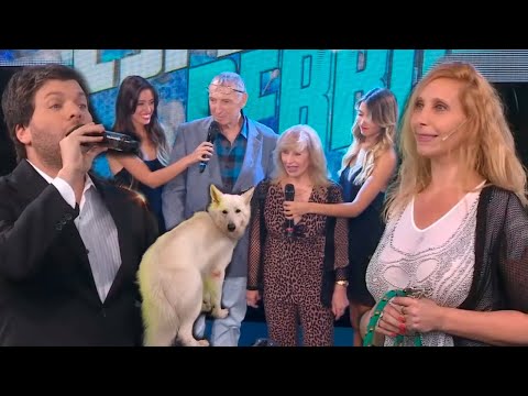The day Karina Milei and her dog Aaron appeared on Guido Kaczka's show! UNSEEN VIDEO!