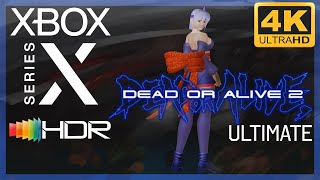 [4K/HDR] Dead or Alive Ultimate (Dead or Alive 2) / Xbox Series X Gameplay