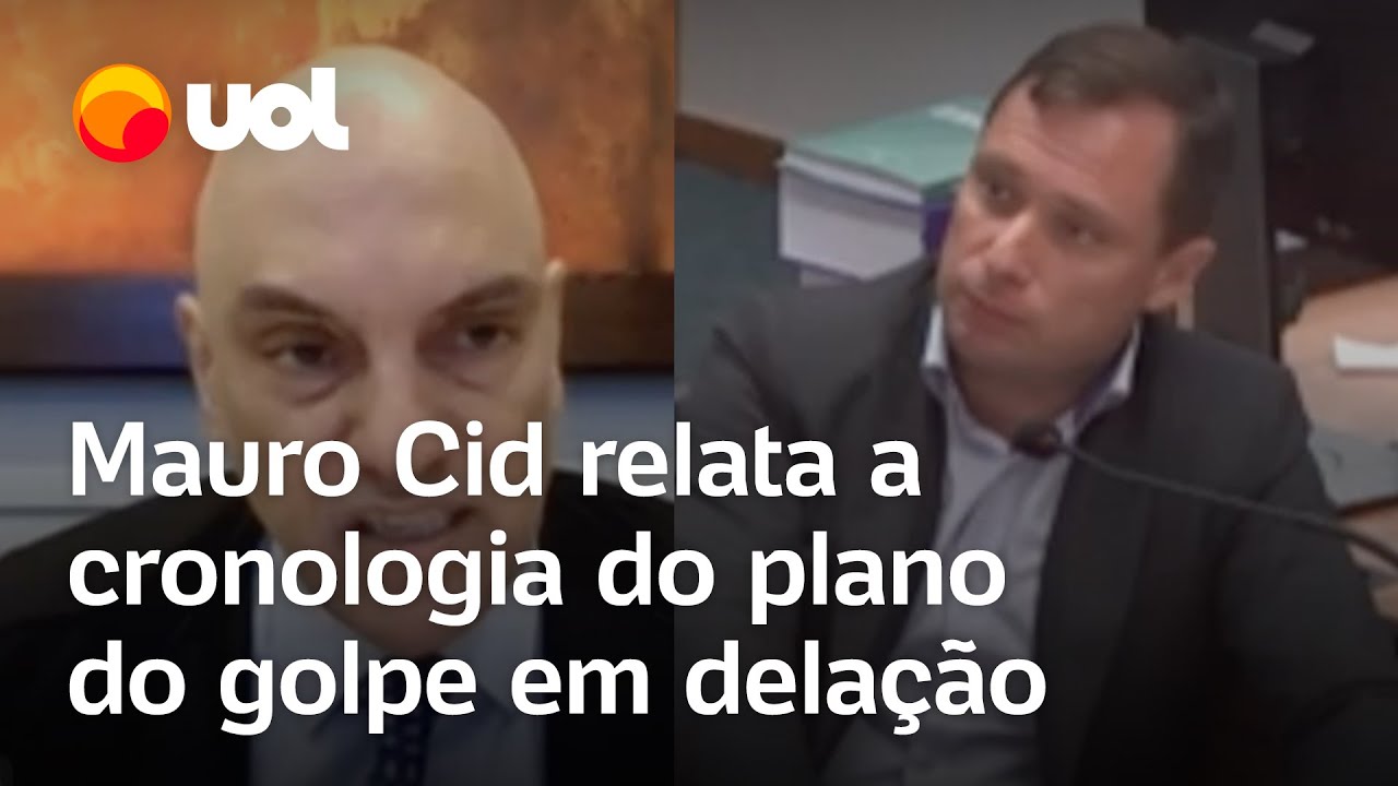 Delação de Mauro Cid: vídeos mostram a cronologia do plano do golpe; assista