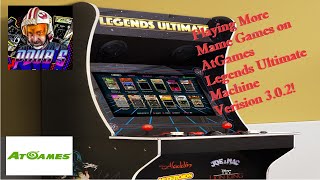 Playing MORE MAME Games on AtGames Legends Ultimate Arcade Cabinet