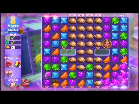 Wonka's World of Candy Level 621 - NO BOOSTERS + FULL STORY 🍫 | SKILLGAMING ✔️