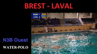 preview picture of video 'Match Waterpolo - BREST vs LAVAL - NB3 Ouest - 24/01/2015'