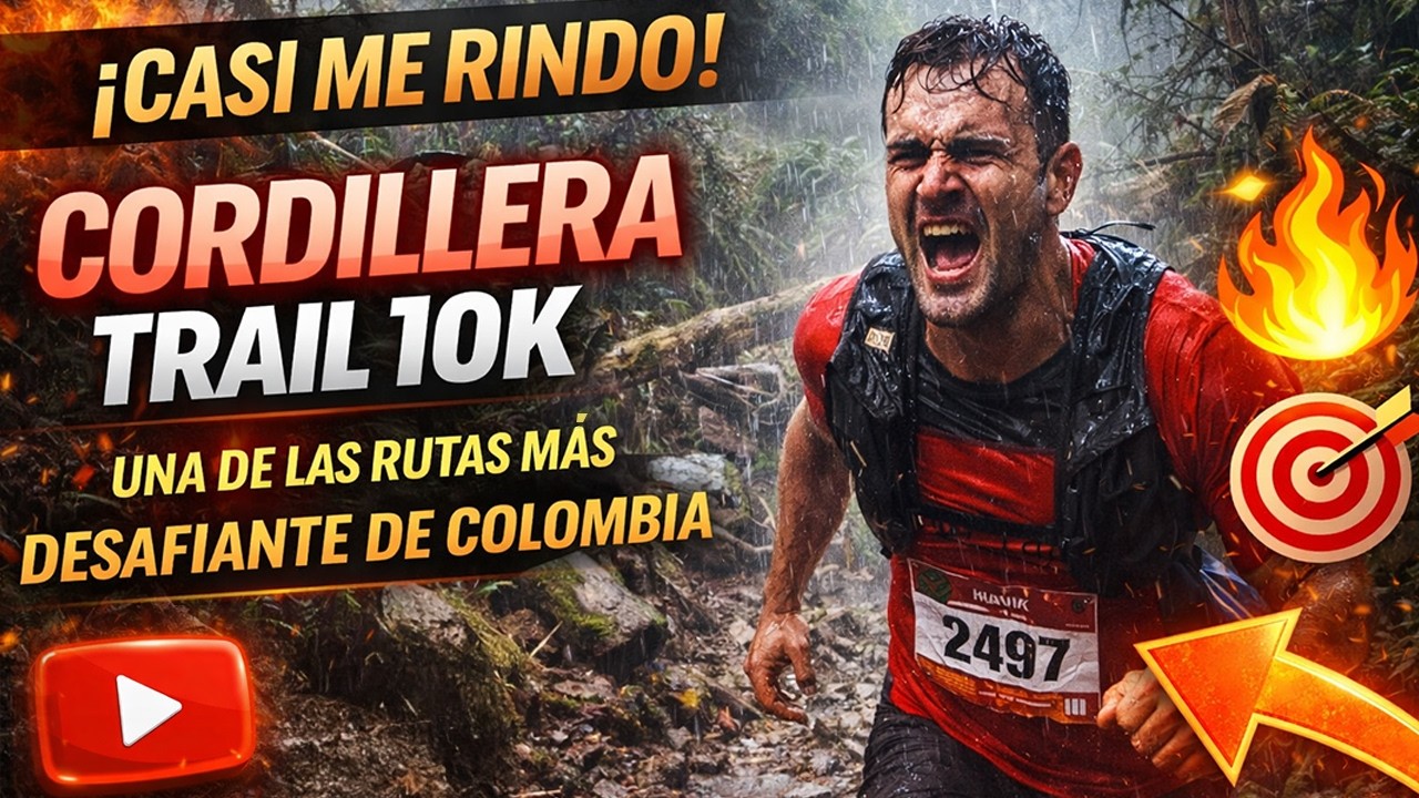 Trail running video thumbnail