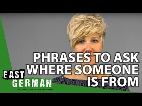 German with Turkish subtitles (6) - 10 phrases to ask where do you come from
