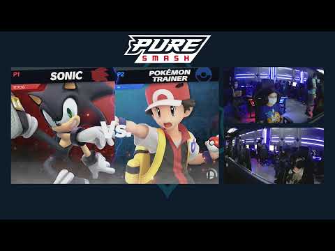 PURE Smash #32 Winners Quarters - AnG|ZekromAmaterasu (Sonic) vs. Kirbstari (Pokémon Trainer)