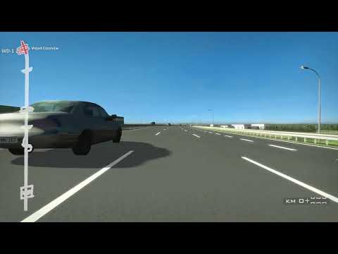 Wizualizacja S7 Czosnów - Kiełpin -- przejazd w kierunku Kiełpina (01/2020)