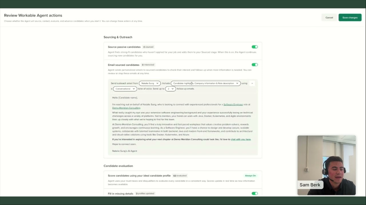 Workable Agent Demo: AI-Powered Recruiting for Sourcing, Screening & Candidate Engagement video thumbnail