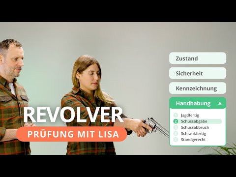 Waffenhandhabung eines Revolvers (Smith & Wesson) - Sicher zur Jägerprüfung