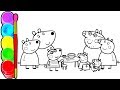 Mary Had A Little Lamb Song VOVING Coloring Nursery Rhymes Kids Songs