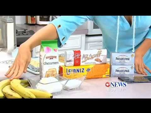 Cooking with Oksana: Banana Cream Cheese Cake