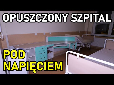 Opuszczony szpital pełen wyposażenia