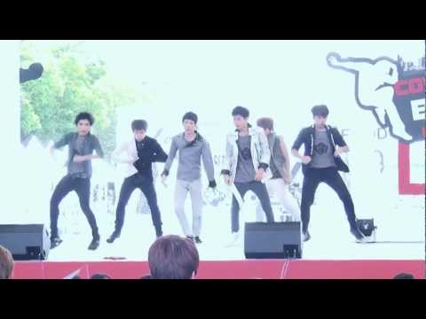 [130316] Jet-Duo cover EXO :: MAMA + Black Pearl + History @ MBC KMW 2013