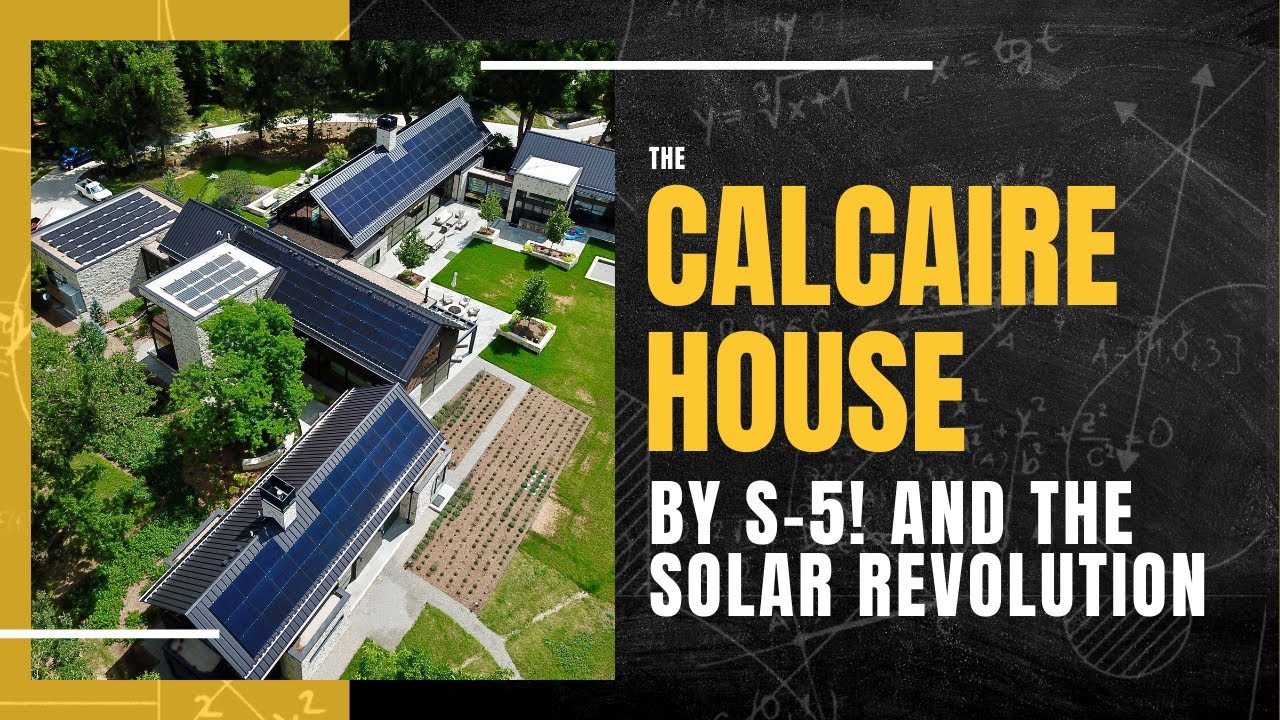 The Calcaire House by S-5! and The Solar Revolution