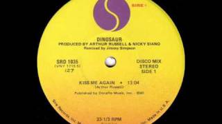Dinosaur - Kiss Me Again 12" (Side A, 1978)
