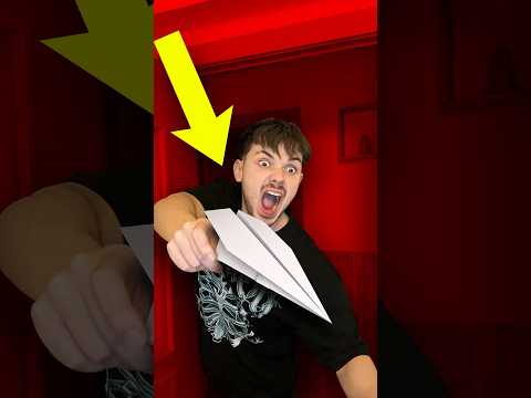 Cuando Haces Un Avion De Papel✈️⚠️ #comedia